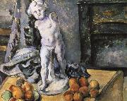 Paul Cezanne God of Love plaster figure likely still life USA oil painting artist